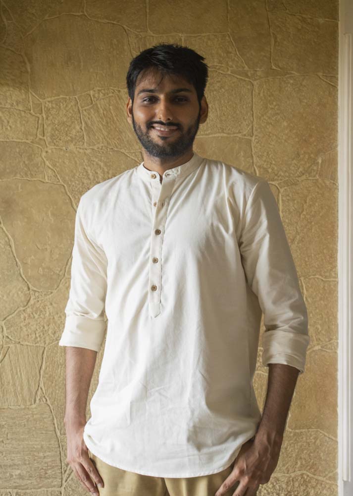 Men's Easy Fit Handloom Cotton Shirt