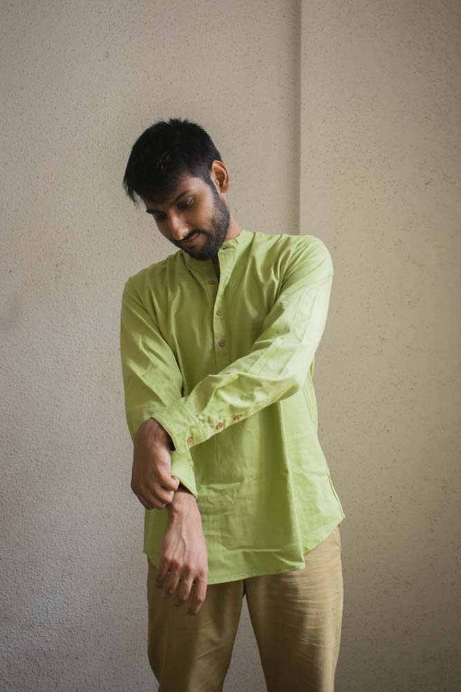 Men's Easy Fit Plain Shirt