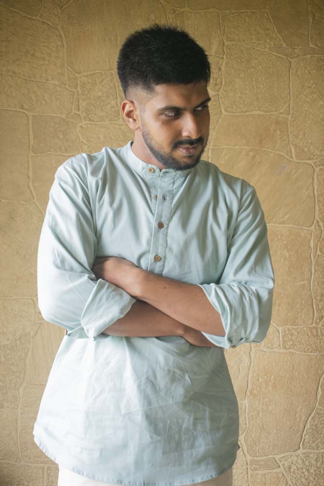 Men's Easy Fit Plain Shirt